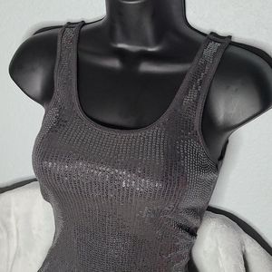 Express Sequin tank top xxs
